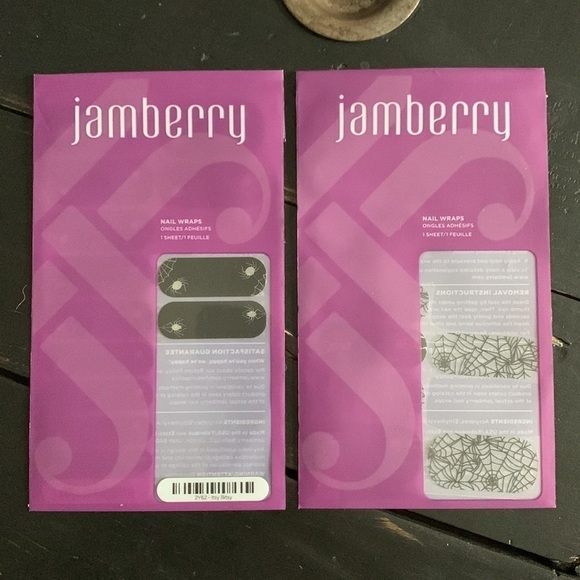 JAMBERRY Halloween Nail Wraps - Partial Sheets of Dem Bones & Itsy Bitsy - Picture 7 of 14